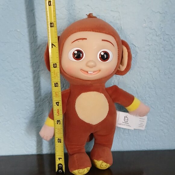 CocoMelon JJ plush monkey costume 8.5" in - Picture 4 of 5